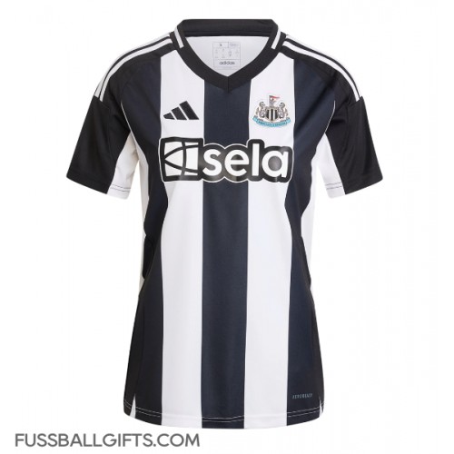 Newcastle United Fußballbekleidung Heimtrikot Damen 2024-25 Kurzarm